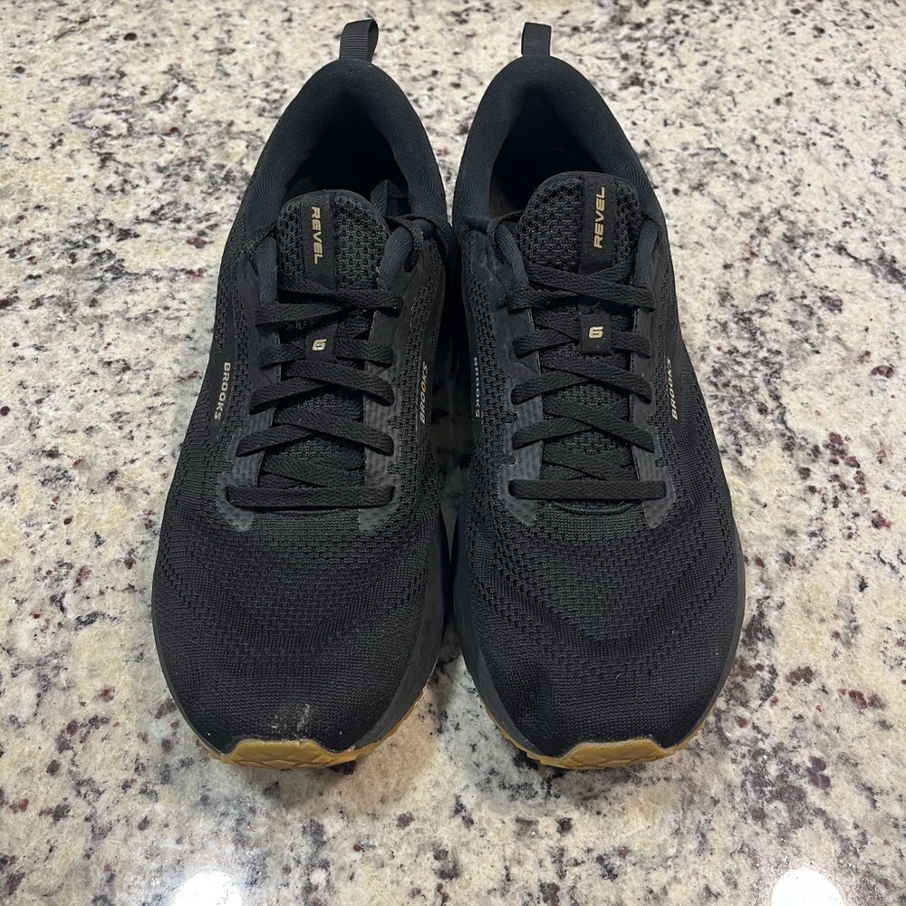 Brooks Black Revel Mens Sneakers